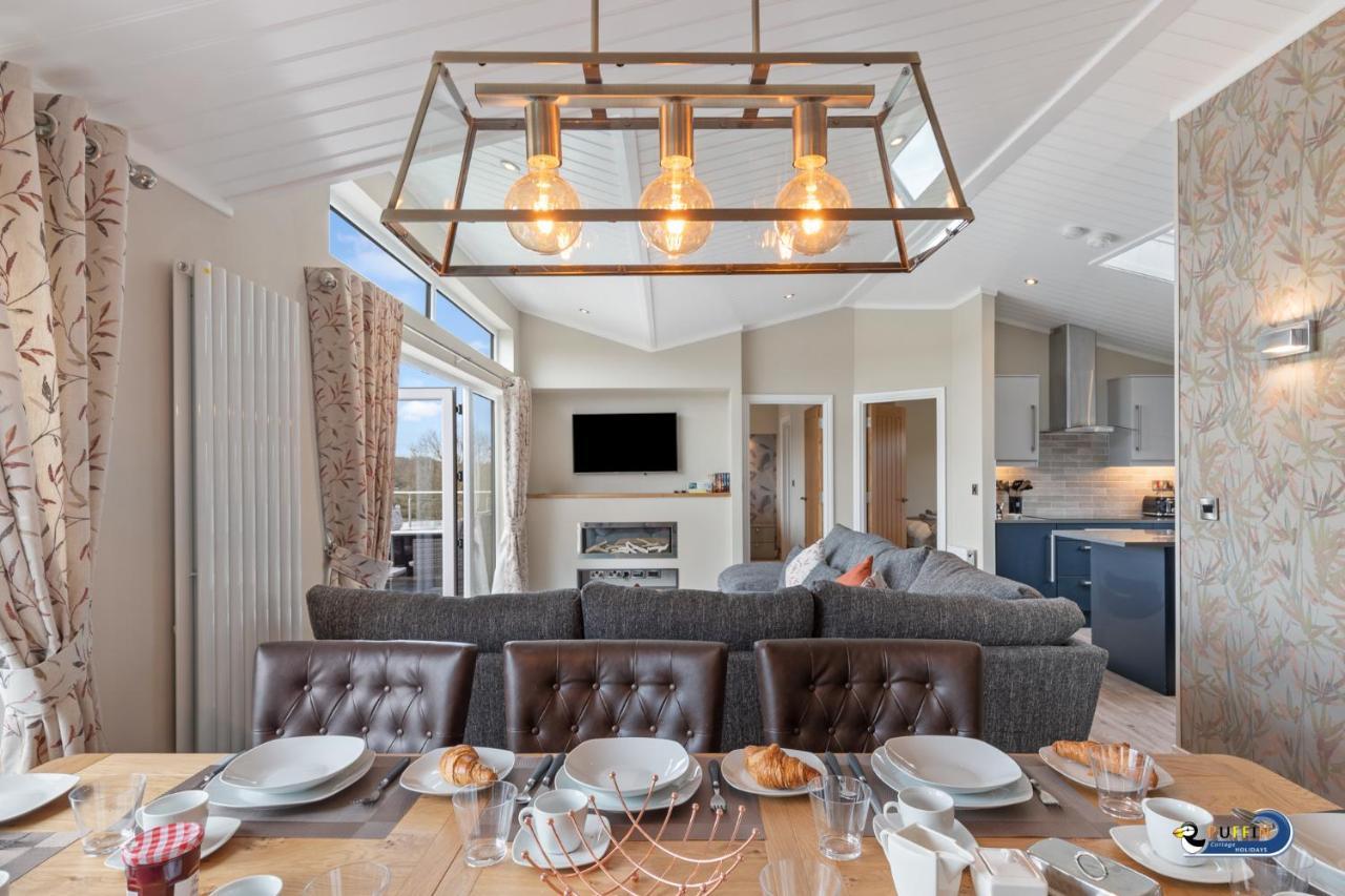 Valley View Lodge - Luxury Lodge, Hot Tub, Close To Beach Penally Екстер'єр фото